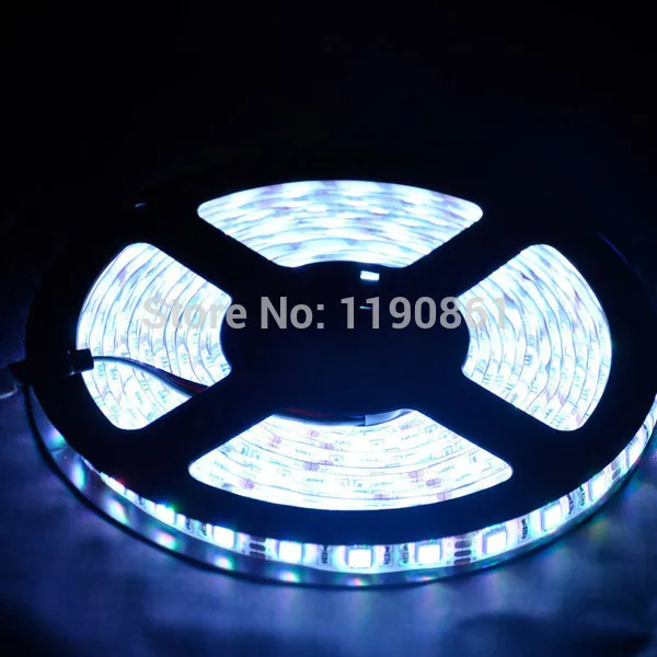 Free доставка 5050 300 5 М СВЕТОДИОДНЫЕ Ленты SMD Гибкие свет 60led/м Не водонепроницаемый