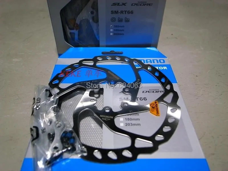SLX SM-RT66 Ротор 6 велосипедные болты дисковые тормозные диски RT66 | Спорт и