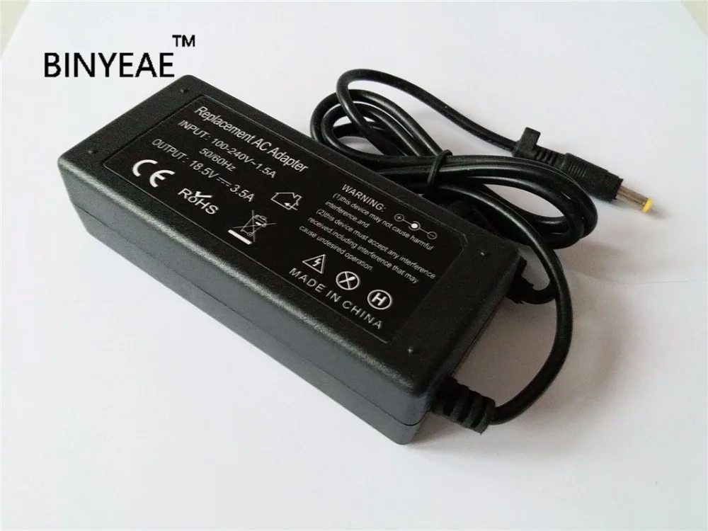 

18.5V 3.5A 65W AC Power Adapter Charger for HP Compaq Presario V4000 V5000 V6000 X1000 X6000 B1000 B1800 B1900 B2000 B3300