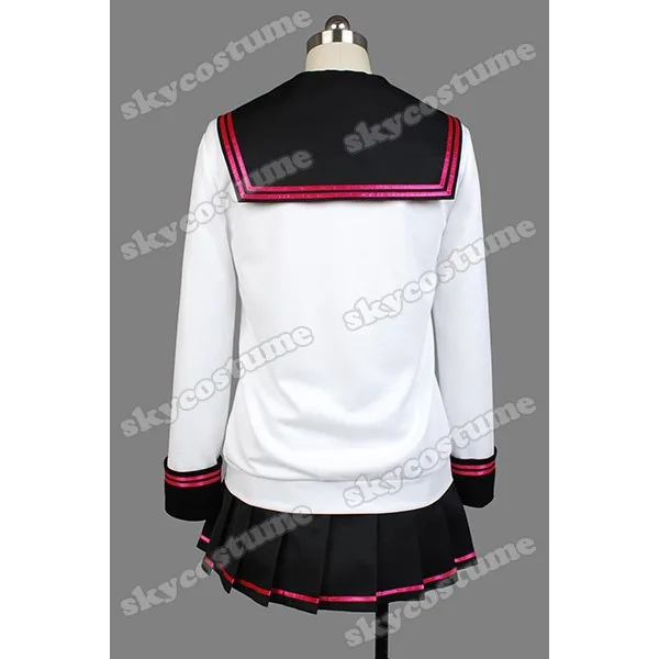 Школьная форма для девочек платье косплея на Хеллоуин женский полный комплект