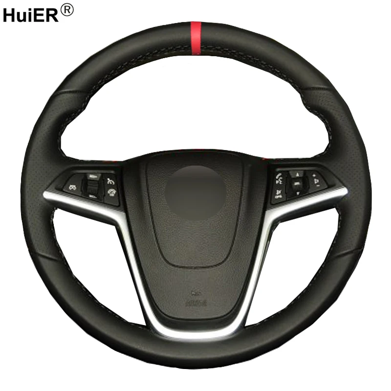Ручное шитье яркий красный маркер для Opel Mokka 2013 2016 Insignia 2009 Astra J 201 0 2015 Meriva|Чехлы на