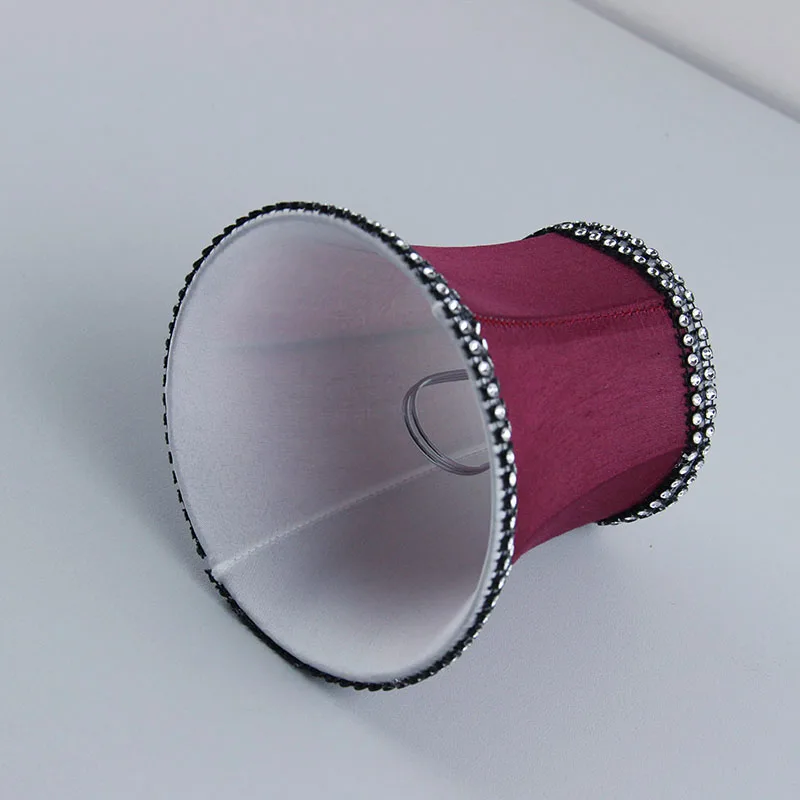 Цветные Роскошные тканевые Чехлы для настенных ламп Amaranth декоративный мини