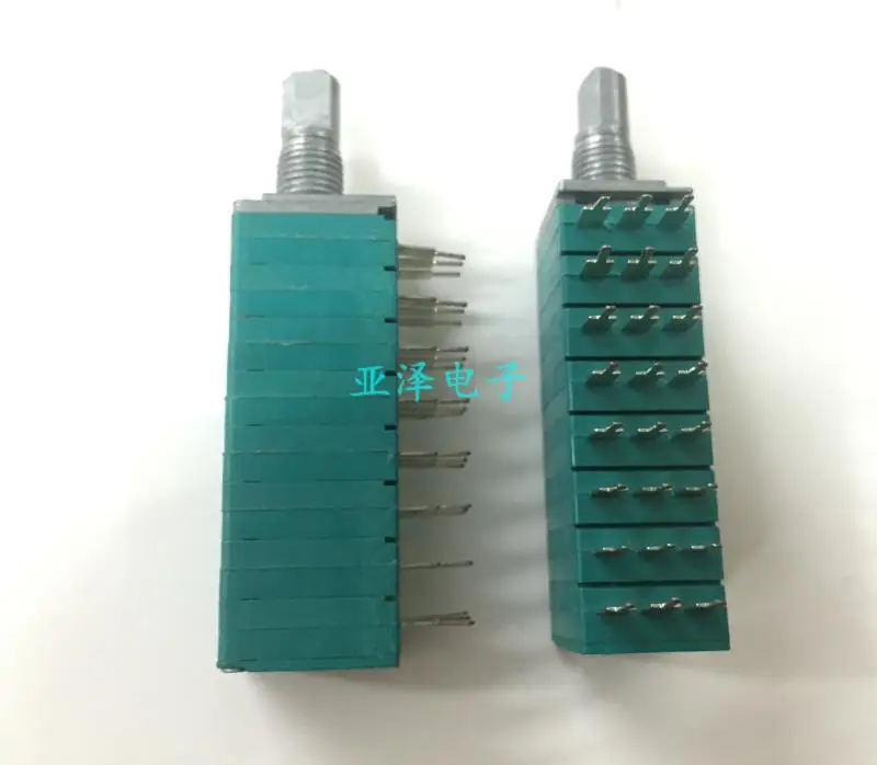 2 шт./лот тайваньский RK13 Тип уплотнительный потенциометр 8 B50K * оси длинный 15 мм