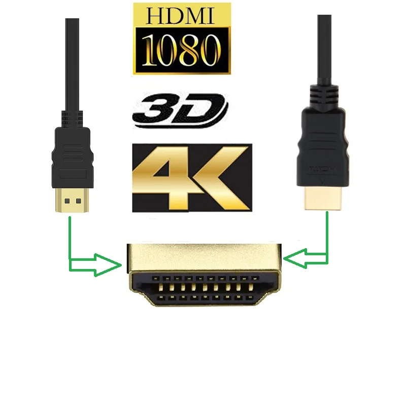 HDMI-совместимый кабель LNYUELEC видеокабели с позолоченным покрытием 1 4 1080P 3D для HDTV