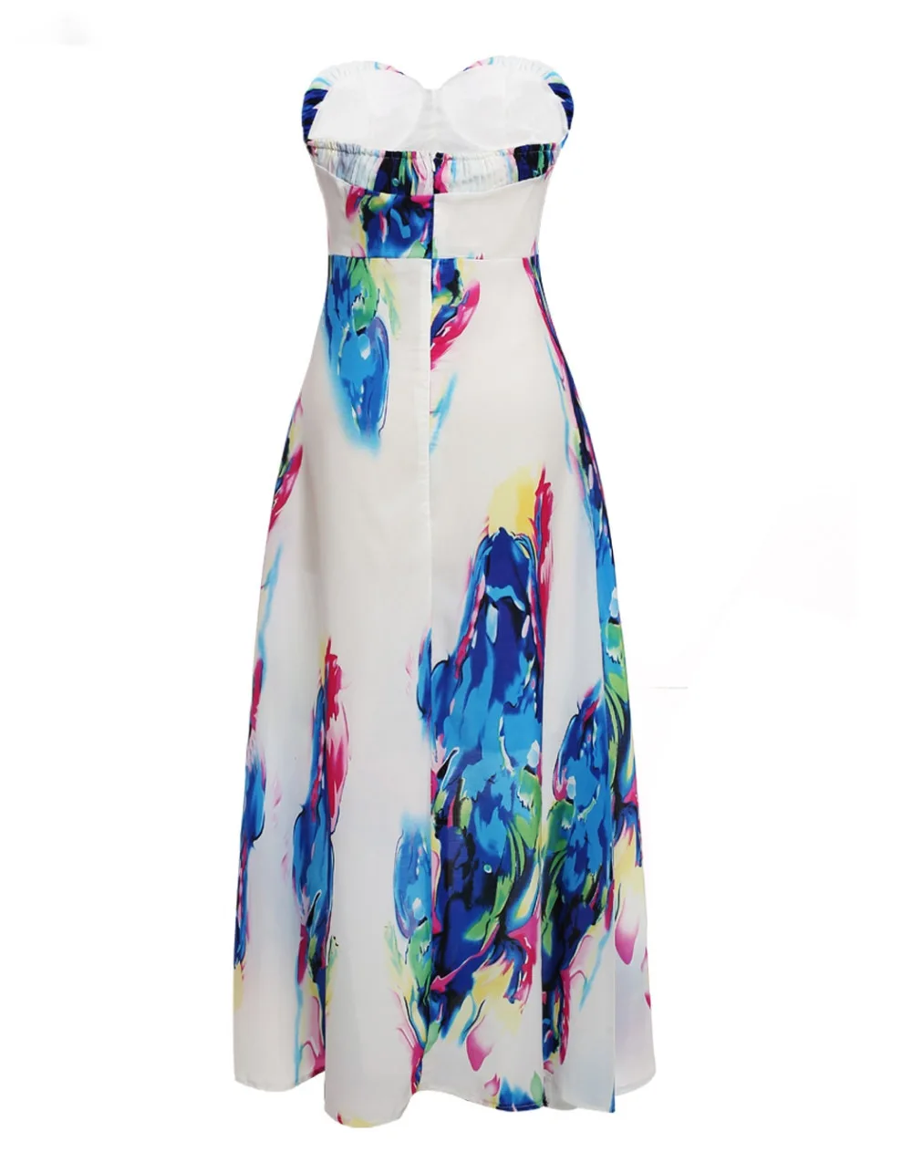 2018 летнее модное сексуальное женское Новое винтажное длинное платье макси без