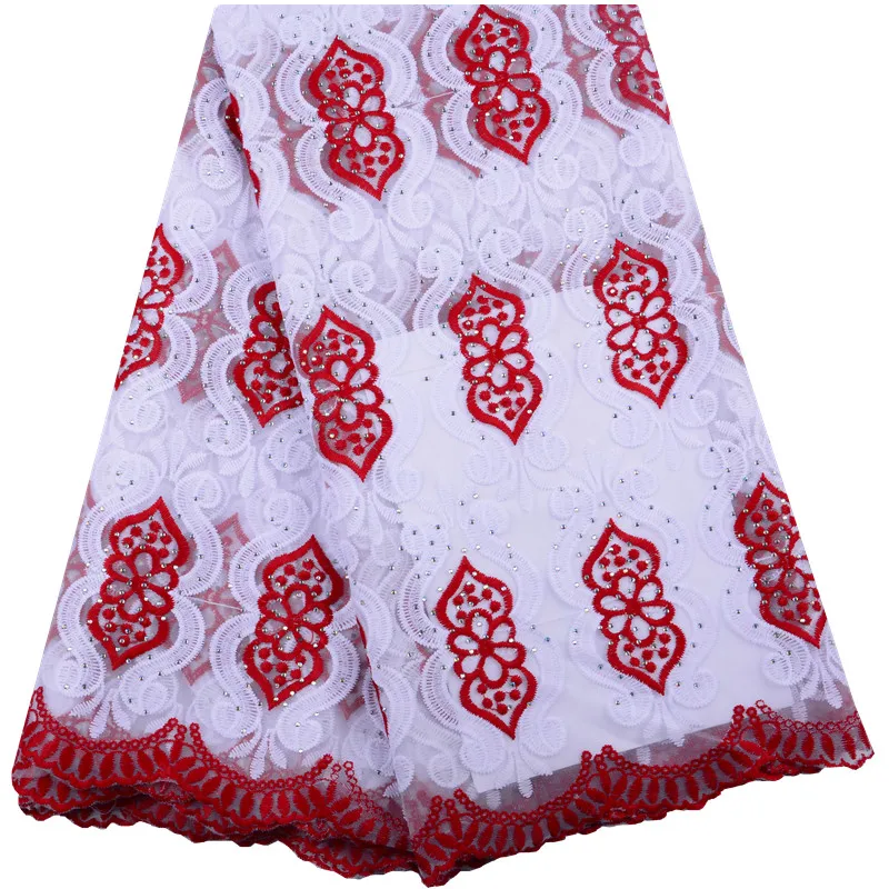 2019 новейший африканский тюль кружева ткани Высокое качество африканская