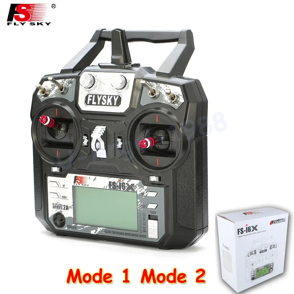 Original Flysky FS-i6X 2.4GHz 10CH AFHDS 2A RC Transmitter With X6B i-BUS Receiver For Rc Airplane Mode 1 2 | Игрушки и хобби