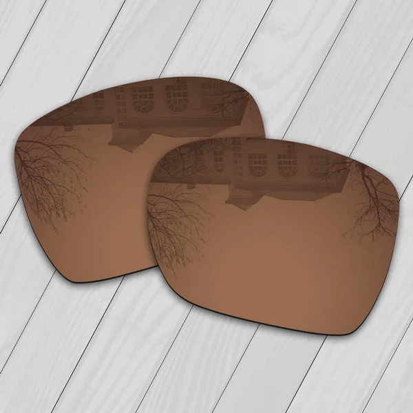 Bronze Brown E.O.S поляризованные улучшенные Сменные линзы для солнцезащитных очков с отклонением от Окли-несколько вариантов - Цвет линз: Bronze Brown