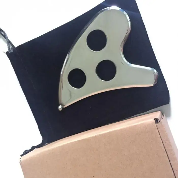 Gua Sha соскабливание массажные инструменты из нержавеющей стали GuaSha пластина физиотерапия DC88