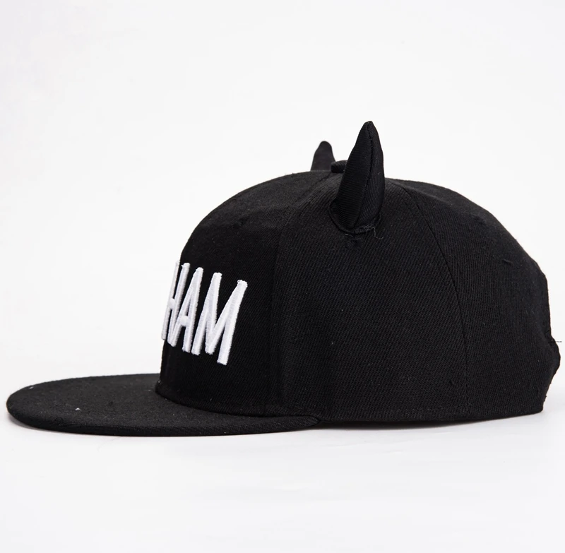 LVGIDI Мода Snapbacks GOTHAM Рогами Дьявола Уши Хип Хоп Шляпы Творческий Бейсболка Унисекс