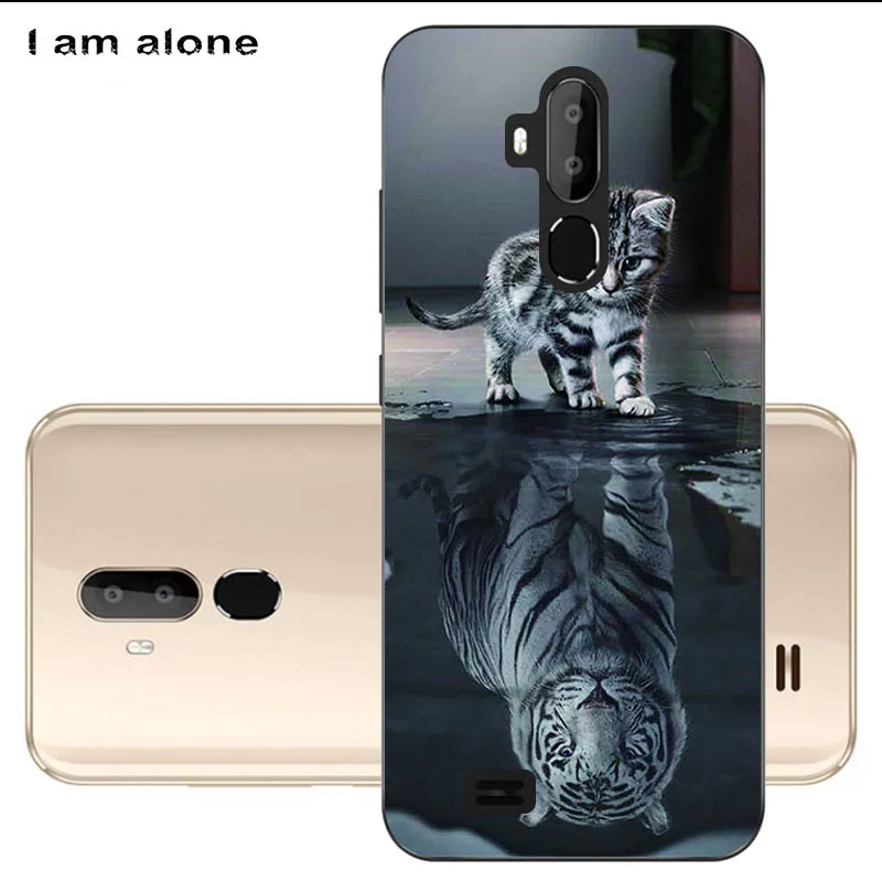 Чехлы для телефонов I am alone для Oukitel C12 Pro, 6,18 дюйма, Модные Цветные чехлы из ТПУ для мобильных телефонов Oukitel C12 Pro - Цвет: Solf TPU F40