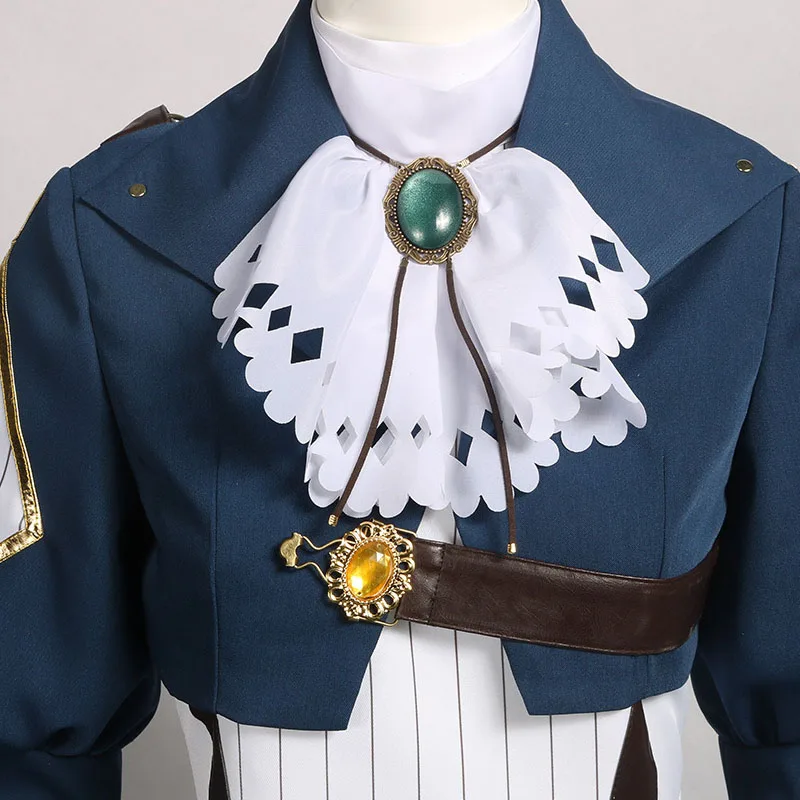 Coshome A фиолетовый Evergarden костюмы для косплея фиолетовые парики женское весеннее