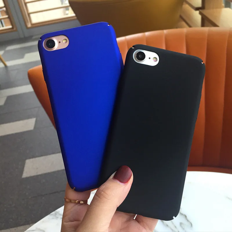 Ultra Thin Silk Feeling Matte Case For iPhone 6 6S 7 8 Plus 5 5s Hard PC Plastic Cover X XR XS MAX Phone Coque |