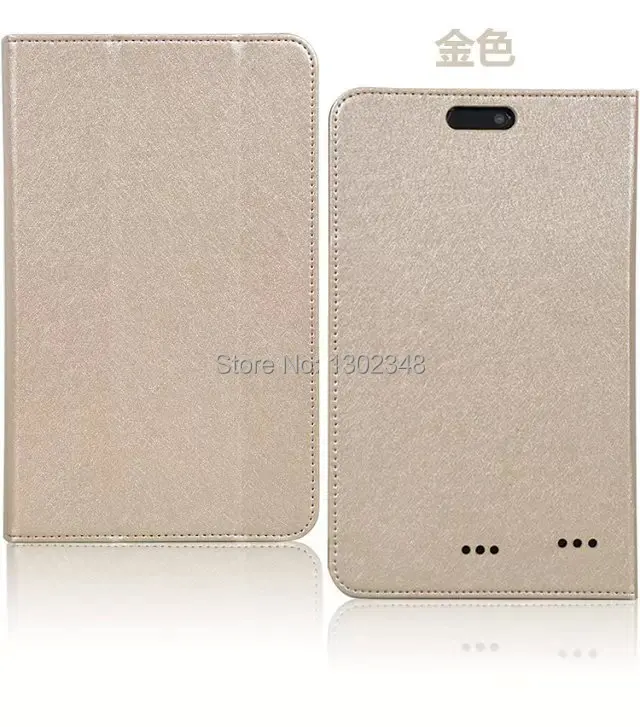 Тонкий 3 складной Магнитный Шелковый Чехол книжка из искусственной кожи с