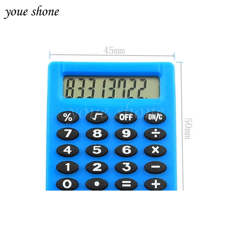 1 шт. карманный мультяшный мини калькулятор|mini calculator|handheld calculatorsmini pocket calculator |