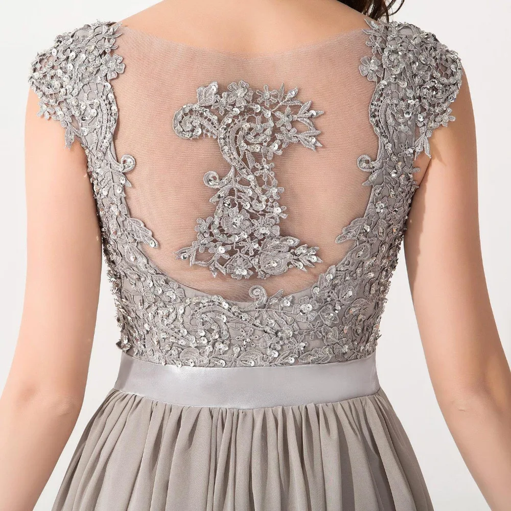 Vestido de Festa Casamento Сексуальное Прозрачное Шифоновое Кружевное Платье С Открытой Спиной Для Свадебной Вечеринки Для Подружки Невесты