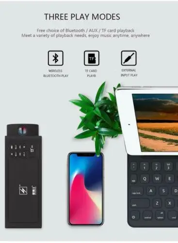 Беспроводная док станция для динамиков Bluetooth 4 2 стереосистема Настольный