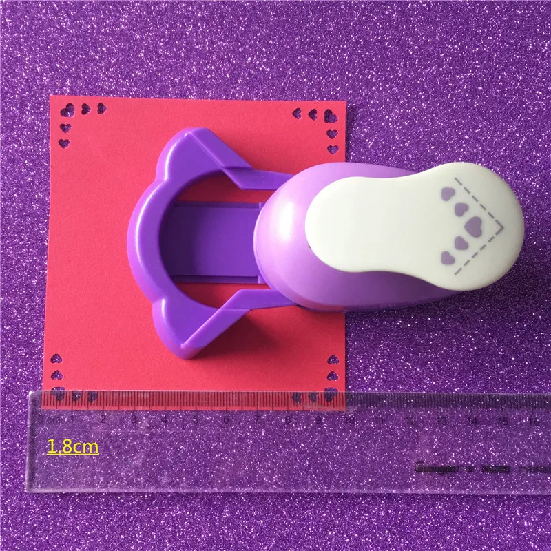 Угловой Дырокол в форме сердец сделай сам сердца резак для бумаги тиснение