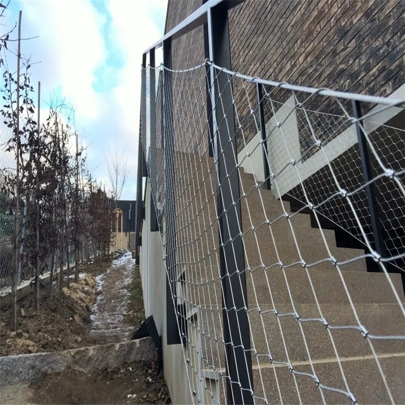 Защитная сетка для балюстрады из проволоки нержавеющей стали|Ограждение шпалеры