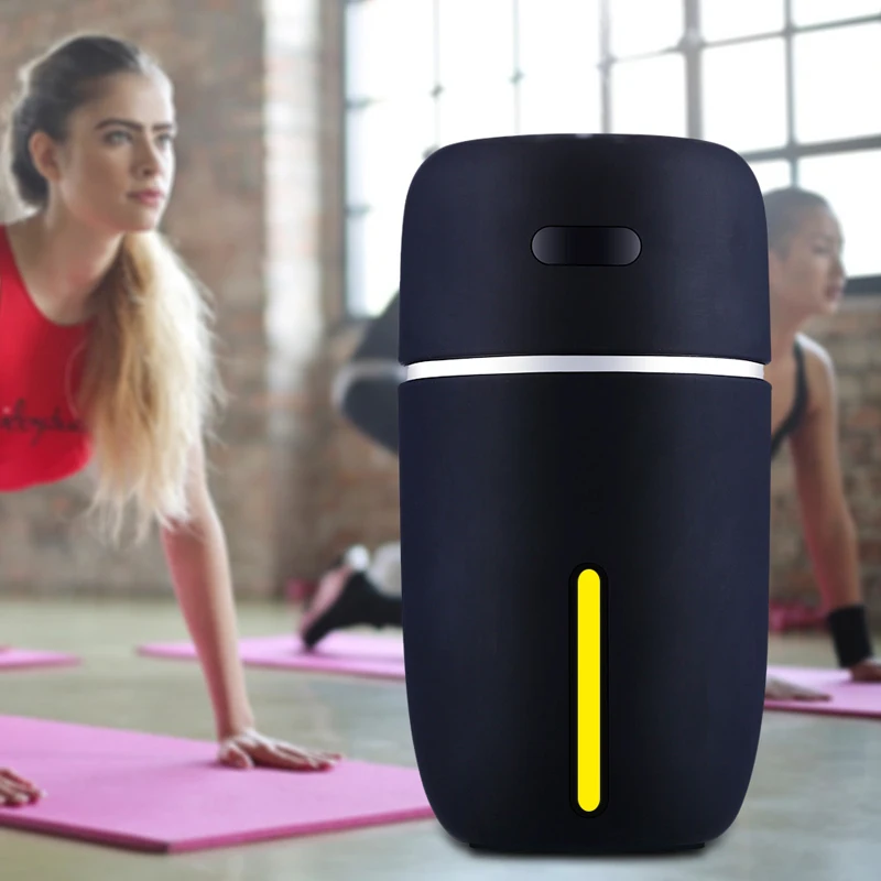 Белый дельфин Мини USB увлажнитель воздуха Арома диффузор с меняющимся светодиодный испаритель воздуха автомобиля эфирное масло ароматерапия диффузор