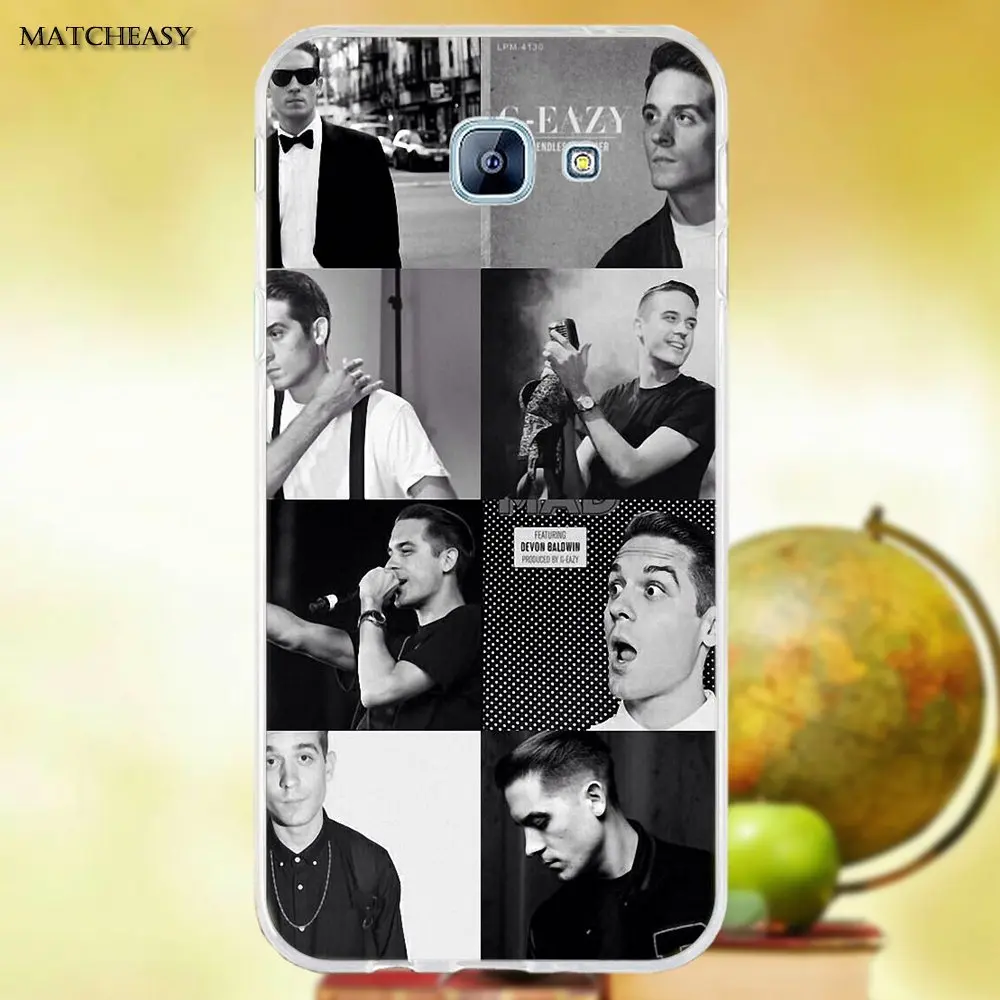 G Eazy Tumblr коллаж Мягкий Силиконовый ТПУ Прозрачный чехол для телефона Samsung Galaxy A3 A5 A7