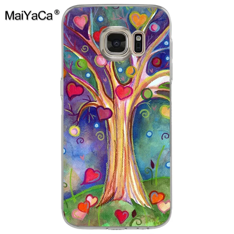 Роскошный чехол для samsung galaxy s8 s7 edge s6 plus s5 s9 с изображением мандалы и чакры MaiYaCa |