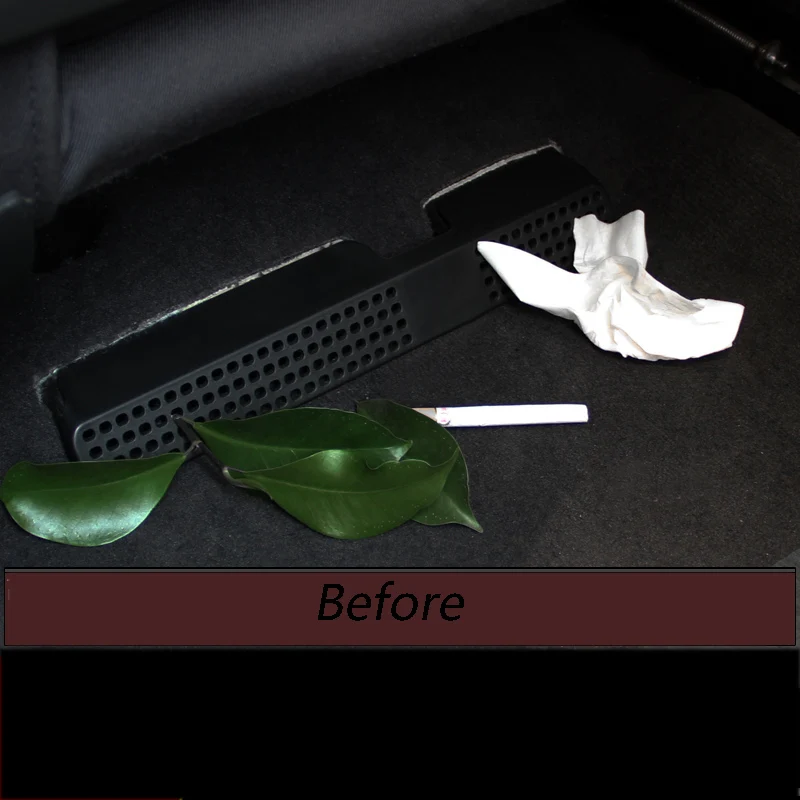 Автомобильный Стайлинг вентилятор заднего кондиционера декоративная рамка