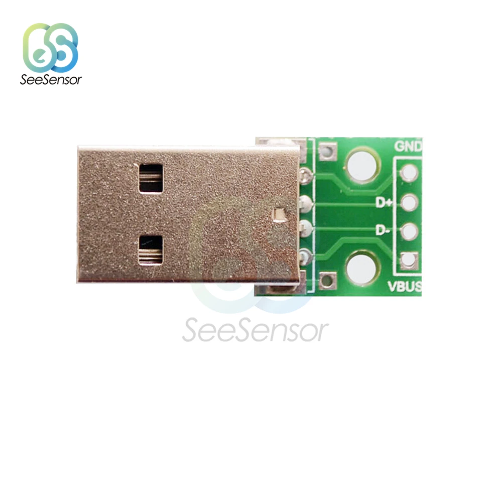 10 шт. USB коннектор 2 54 мм|Детали и аксессуары для приборов| |