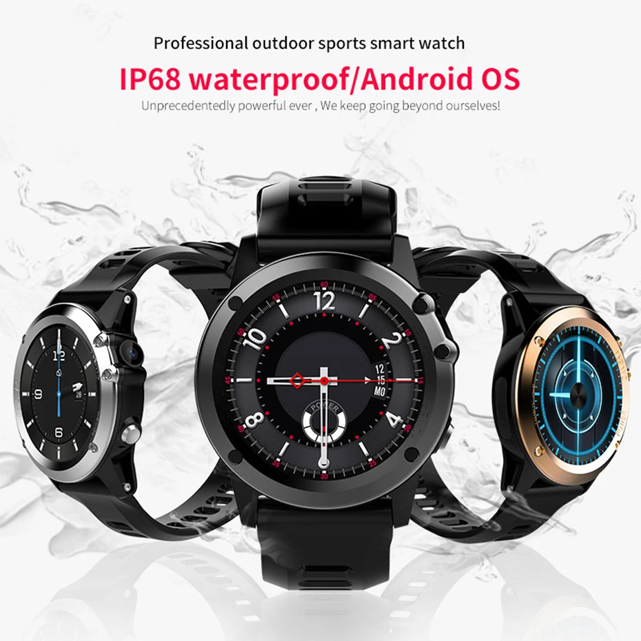 Gutighala MH1 Smart Watch Android 4.4 Waterproof 1.39&quot MTK6572 BT 4.0 3G Wifi GPS SIM For iPhone Smartwatch Men Wearable Device |