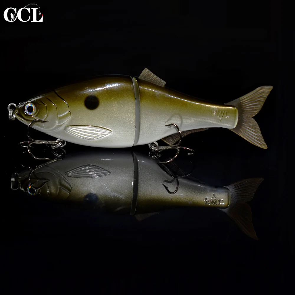 9inch 01 floating CCL большая игра 9 дюймов Shad Соединенные приманки наживка рыболовные воблеры плавающие и тонущие приманки воблер для рыболовной наживки - Цвет: 9inch 01 floating