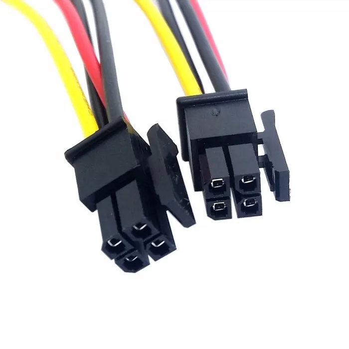 ATX Molex Micro Fit разъем 4Pin папа кабель питания 60 см 2ft|micro fit|power cord cable4pin power connector |