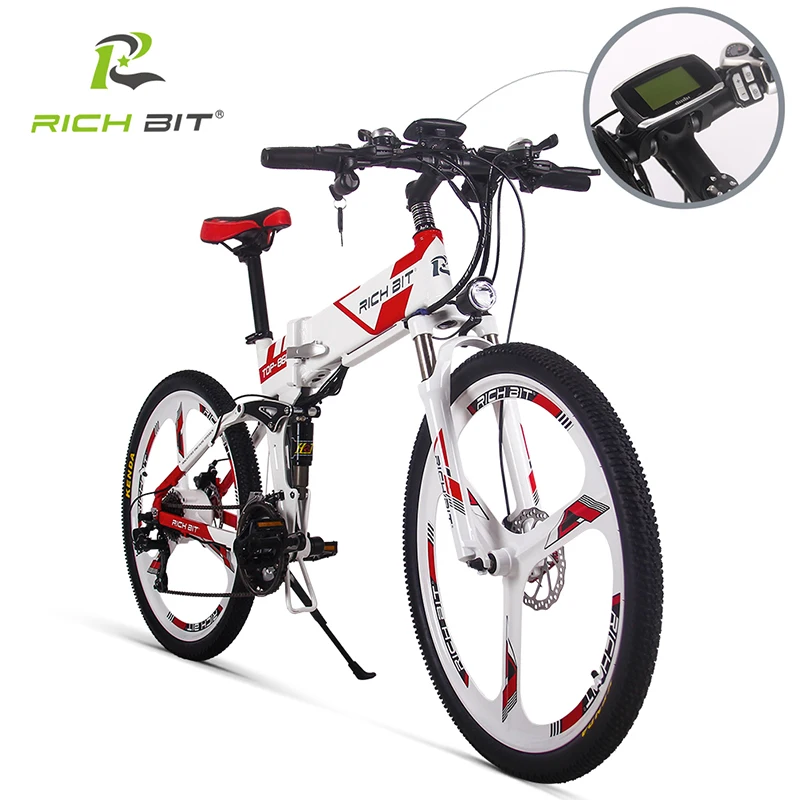 RICHBIT Новый Горный складной электрический велосипед 36 в * 250 Вт Европейская рама