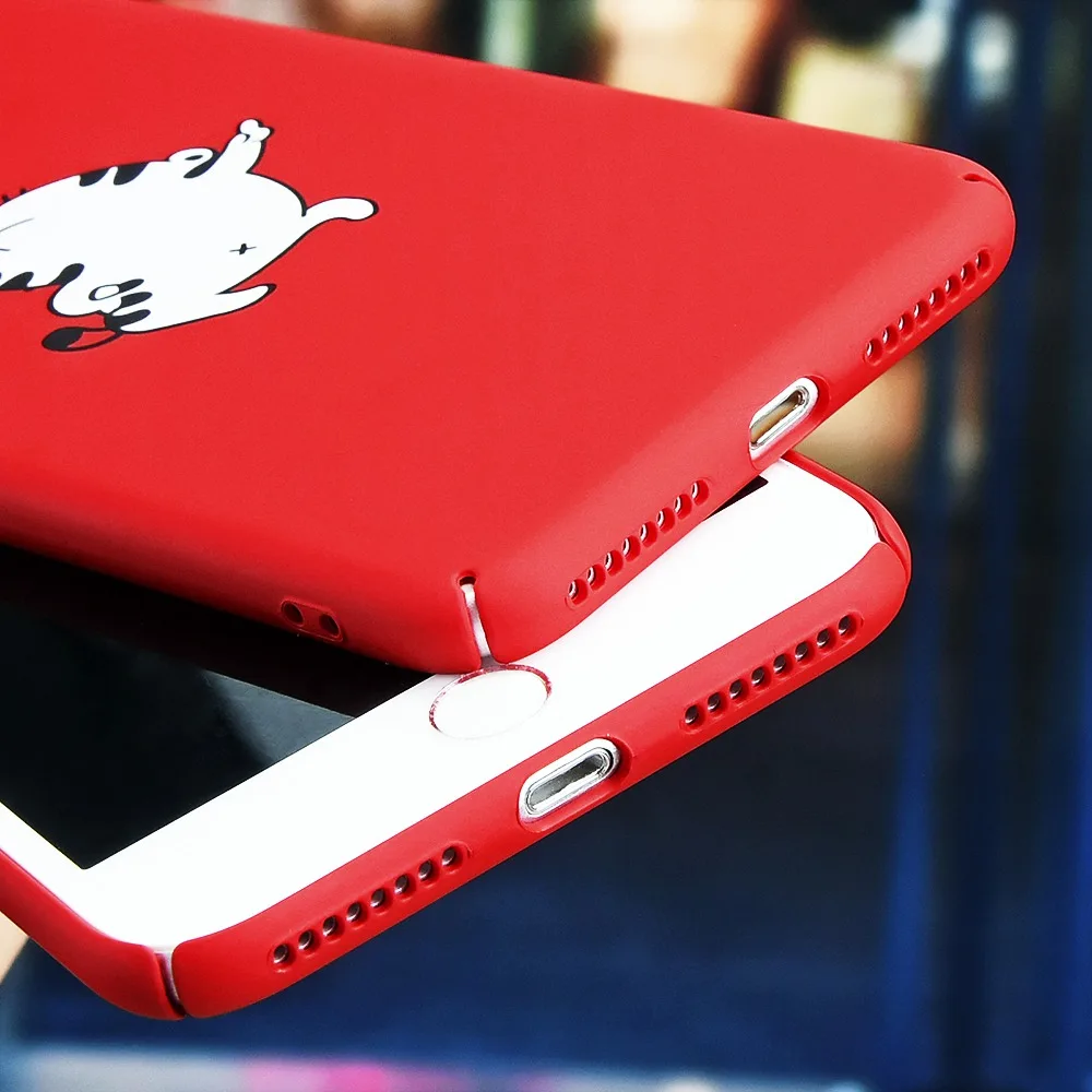 Artisome средний палец телефонные чехлы для iphone 8 чехол 6 6s 7 Plus X 360 с рисунком Жесткий