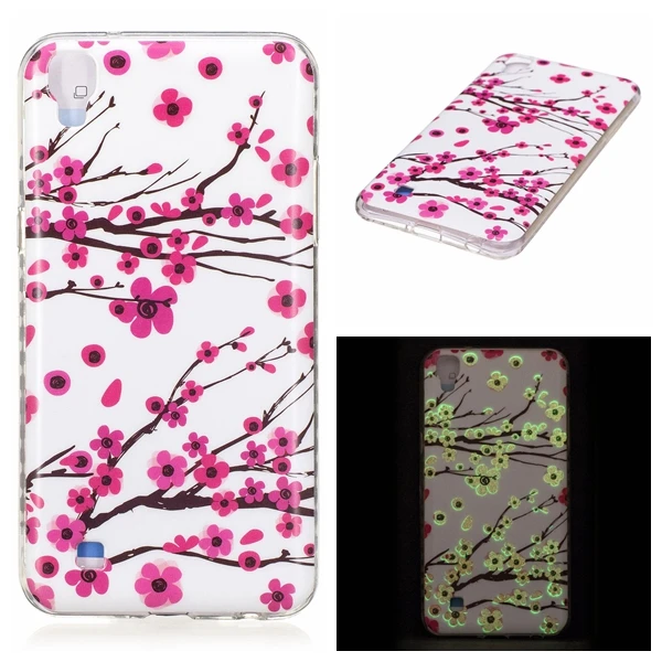 Мода Световой Сова перо soft shell ТПУ caes Для lg X Мощность задняя крышка для coque K210 k220