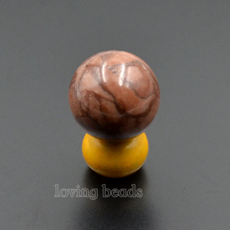 20 шт./упак. мм натуральный шоколад яшма драгоценный камень драгоценные камни