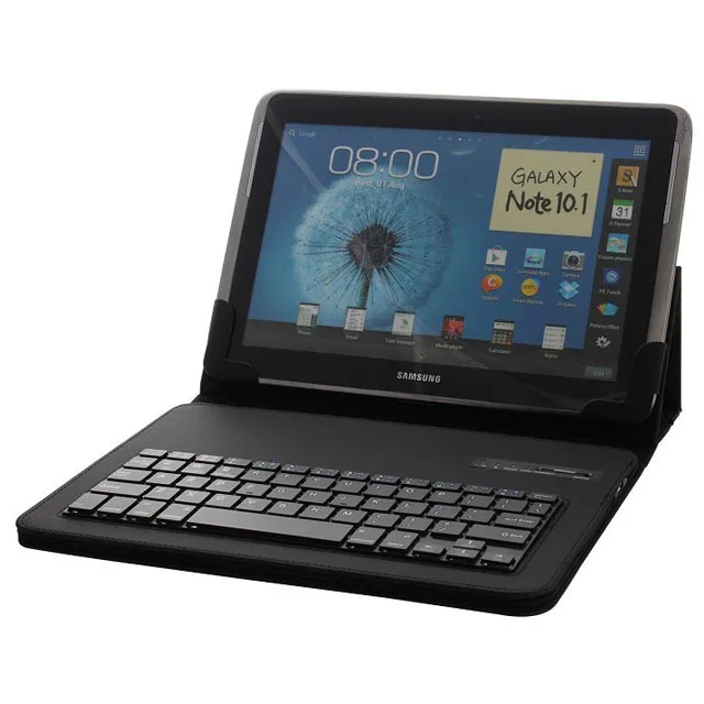 Универсальный Съемный Bluetooth клавиатура PU чехол для HP Slate 10 HD Lenovo Miix2 Samsung galaxy tab 4 SM 535
