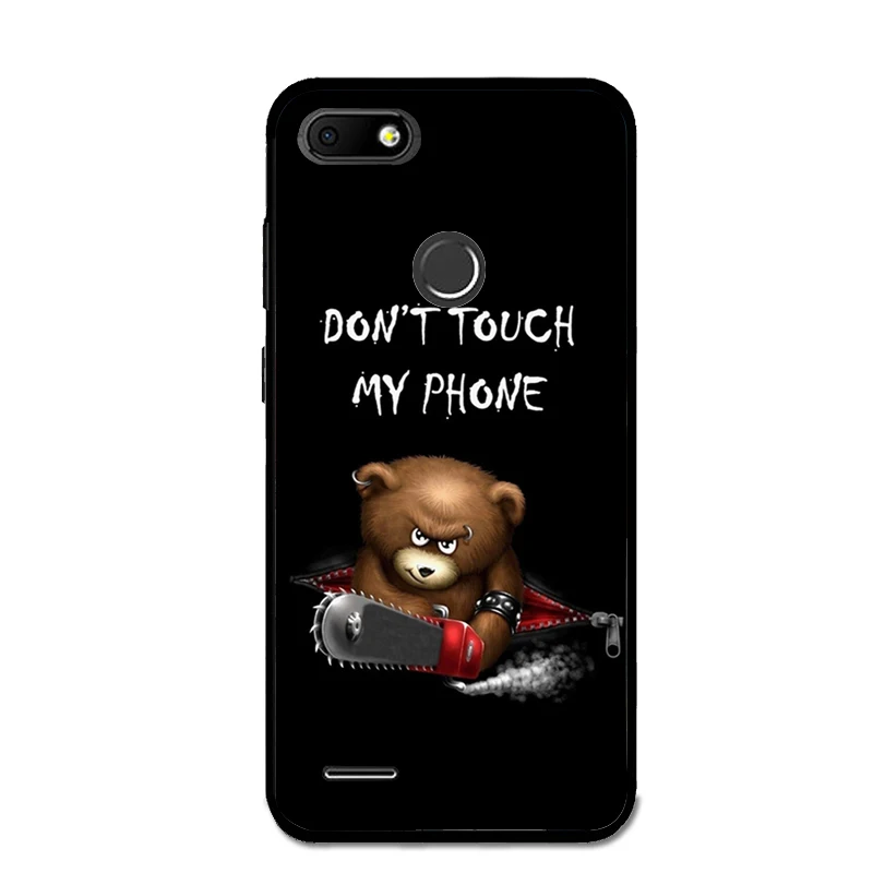 JX Для BQ 5512 чехол Don't Touch My Phone Green Eyes чехол из силикона и ТПУ для BQ 5512L STRIKE FORWARD Animal Shell сумка чехол для телефона s - Цвет: JX