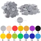 Маркеры бинго, 100 шт., пластиковые покерные фишки, игрушечные Жетоны для вечерние, казино, аксессуар для настольных игр