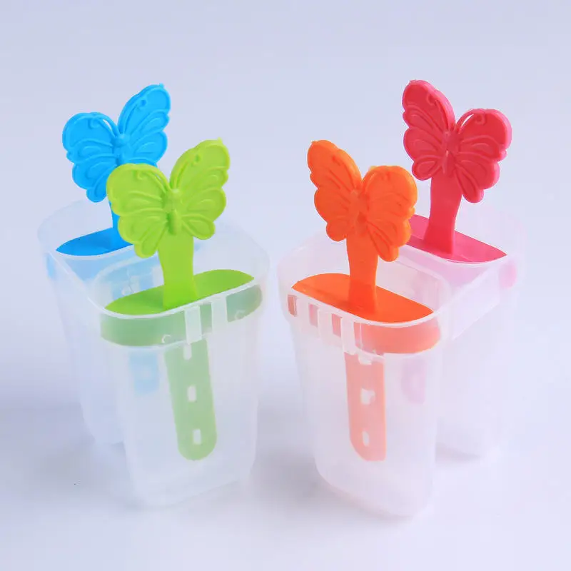 DoreenBeads 1 Set Food Grade PP Ice Mold Tray Popsicle Freezing Box Rabbit Butterfly Pattern Summer Party Kitchen DIY Supply | Дом и сад