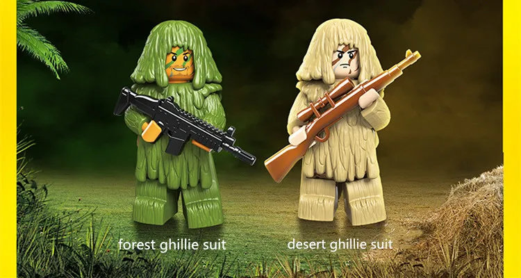 Новая игра PUBG FPS Ghillie костюм военный победитель курица ужин A3 K98K модель строительные блочные Фигурки игрушки подарки для мальчиков