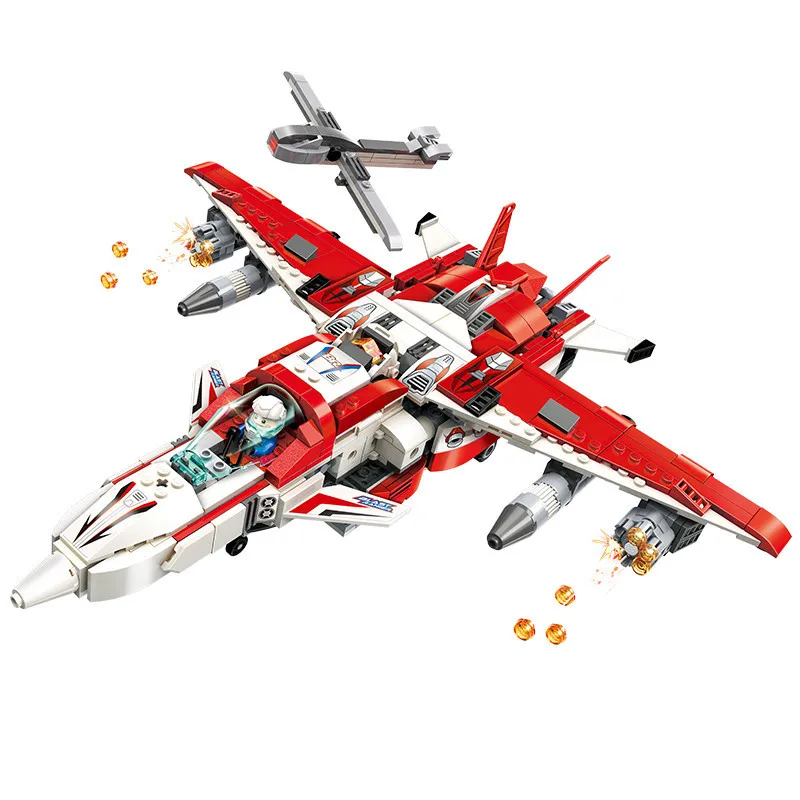 763 шт. детские развивающие строительные блоки игрушки совместимые с Legoingly city Explosion