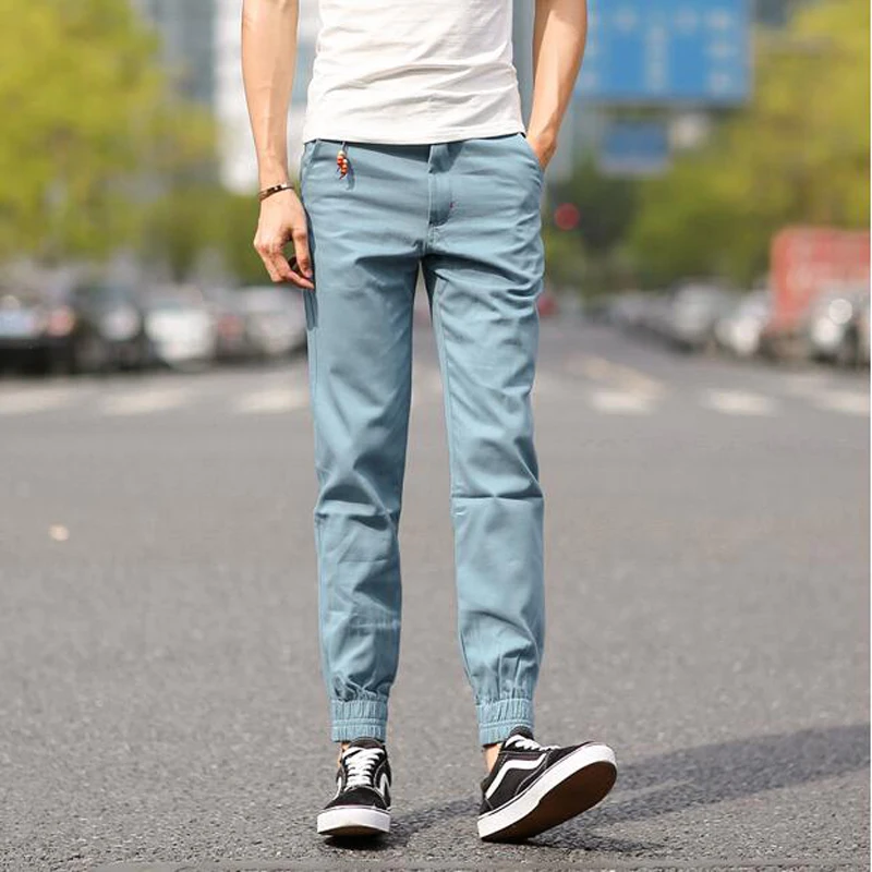 2019 Hot Top Quality New Brand Mens Print Beam Foot pants Sport Joggers pencil Men Hip Hop Outdoor Sweatpants | Мужская одежда
