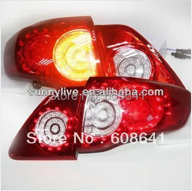 

For TOYOTA Corolla Altis LED Tail Light 2008 to 2010 year Super Lux Red White Color
