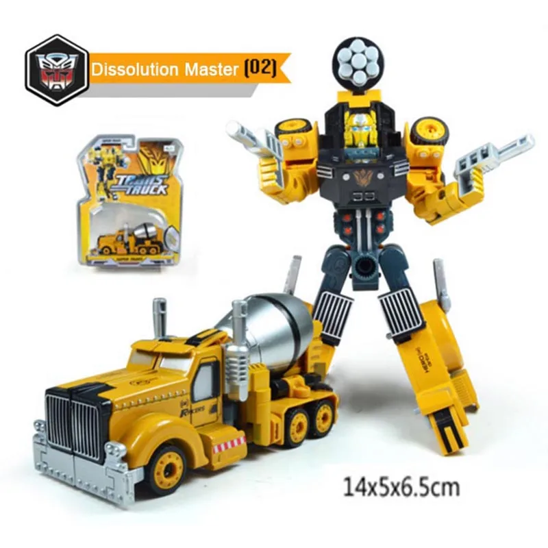 Экшн-фигурки модель робота игрушки для детей мальчиков сплав трансформер