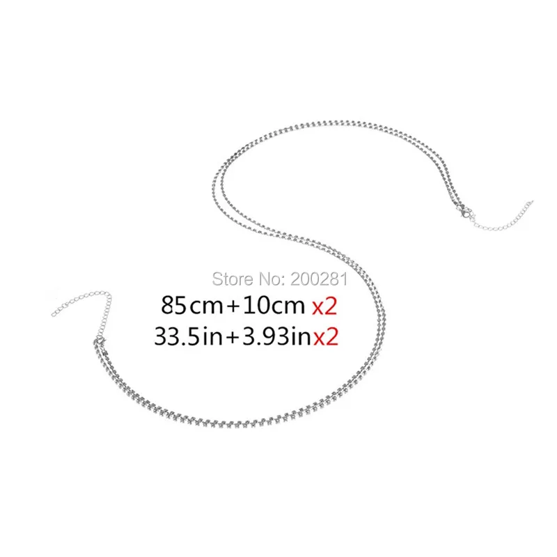 Цепочка для бикини Full Стразы цепочка бюстгальтера с глубоким V-образным вырезом