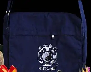 Сумка на плечо Taoism tai chi bagua bluesingle сумка для фитнеса и боевых искусств | Спорт