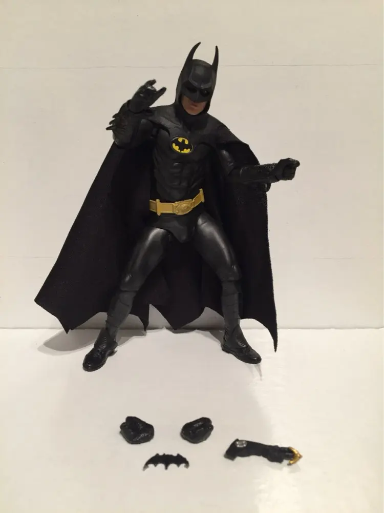Экшн фигурка Майкла кеатона из фильма Бэтмен 25 й годовщины 17 см 1989|figure toy|action figure
