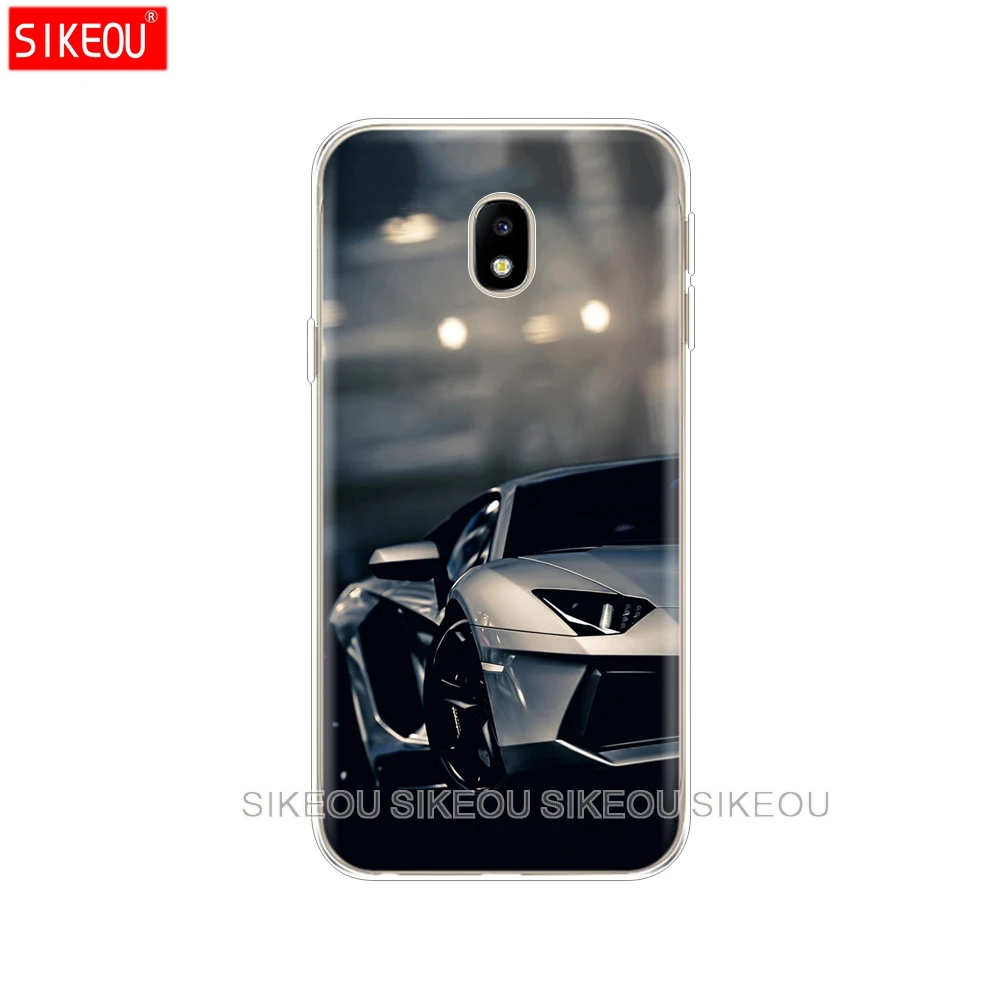 Силиконовый чехол для телефона для Samsung Galaxy J3, J5, J7 года J330 J530 J730 PRO j2 спортивные гоночные автомобили - Цвет: 70654