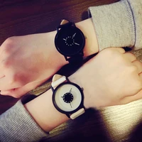 lovers couple quartz watch leather clock men and women wristwatches personality student watches tt88