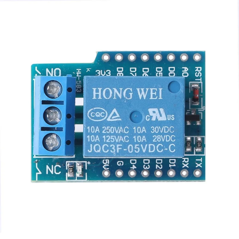 ShenzhenMaker Релейный Щит для Arduino WeMos D1 Mini ESP8266 макетная плата|Детали и аксессуары